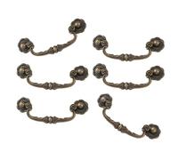 REITINGE Lot de poignées de tiroir traditionnelles en bronze avec espacement des trous de 86 mm pour meubles ergonomiques