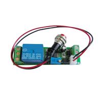 REITINGE Module de contrôle de retard portable de 52 mm - Économie d'espace - Niveau élevé et bas - Option de déclenchement - Pilote de charge sèche jusqu'à 30 V CC - Module de contrôle intelligent de