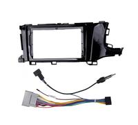 REITINGE Panneau de garniture d'autoradio tendance ABS + métal avec une durabilité à haute température pour une mise à niveau sans couture de précision Shuttle Androidsystem Radio Kit d'installation