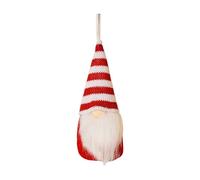 REITINGE Père Noël étrange sans visage à suspendre en matériaux doux Décoration de Noël pour chambre à coucher, bureau, cadeaux amusants sans visage Père Noël à suspendre au mur