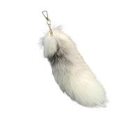 REITINGE Porte-clés extra long en forme de queue d'animal - Pendentif en forme de queue d'animal - Pour sacs, portefeuilles, clés, F, taille unique