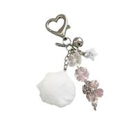 REITINGE Porte-clés rétro en forme d'herbe à quatre feuilles - Breloque porte-bonheur en forme d'étoile - Ornement pour sac à dos, clés, bijoux, décoration classique, a, taille unique