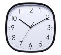 REITINGE Quiet Operations Horloge murale analogique 30,5 cm Design moderne minimaliste carré pour décoration d'intérieur Affichage clair Horloge moderne