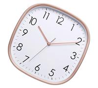 REITINGE Quiet Operations Horloge murale analogique 30,5 cm Design moderne minimaliste carré pour décoration d'intérieur Affichage clair Horloge moderne