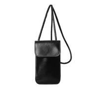 REITINGE Sac à bandoulière pour téléphone portable - Sac à bandoulière en cuir - Avec bandoulière - Pour voyage, Noir , Reference image information