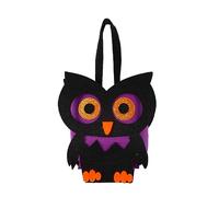 REITINGE Sac à bonbons pour festival, Halloween, biscuits, chauve-souris, crâne, squelette - Sacs d'emballage pour tours ou friandises, chouette, Hibou