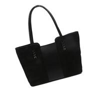 REITINGE Sac à main spacieux pour femme, sac à main décontracté, sac à main sous les bras, sac de courses pour le travail, l'école et les voyages, Noir , Taille unique
