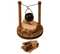 REITINGE Scène rurale miniature à l'échelle 1/12 pour maisons de poupées, décoration paysagère, bureau, salon, décoration de scène rurale