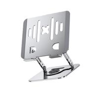 REITINGE Support de bureau ventilé pliable réglable en acier carbone pour tablettes et ordinateurs portables 17,3 pouces Rotations