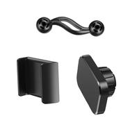 REITINGE Support de téléphone pour suivi de fitness - Base en alliage d'aluminium résistant à la transpiration - Prise en main sûre pendant les entraînements intenses - Support de téléphone portable