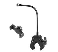 REITINGE Support flexible pour ordinateur, fonction de rotation à 360 degrés, pour téléphones à quatre points sept pieds, étude, entraînement, radiodiffusion, support de téléphone