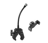 REITINGE Support flexible pour ordinateur, fonction de rotation à 360 degrés, pour téléphones à quatre points sept pieds, étude, entraînement, radiodiffusion, support de téléphone