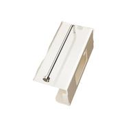 REITINGE Support mural pour papier essuie-tout en acier au carbone adhésif pour rangement de porte d'armoire, accessoire de cuisine en acier au carbone