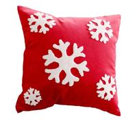 REITINGE Taie d'oreiller brodée pour chambre à coucher ou salon Taie d'oreiller confortable sur le thème de Noël Housse de coussin amovible Housse de coussin de Noël