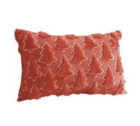 REITINGE Taie d'oreiller brodée pour chambre à coucher ou salon Taie d'oreiller confortable sur le thème de Noël Housse de coussin amovible Housse de coussin de Noël