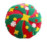 REITINGE Taie d'oreiller brodée pour chambre à coucher ou salon Taie d'oreiller confortable sur le thème de Noël Housse de coussin amovible Housse de coussin de Noël