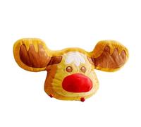 REITINGE Taie d'oreiller brodée pour chambre à coucher ou salon Taie d'oreiller confortable sur le thème de Noël Housse de coussin amovible Housse de coussin de Noël