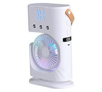 REITINGE Ventilateurs électriques d'extérieur - Ventilateur de bureau rechargeable - Capacité de 500 ml - Convient pour les randonnées en plein air