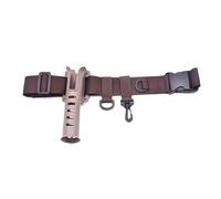 REITINGE Wading Belt Fishing Tackle Holsters de canne à pêche réglables en nylon avec insert de bâtons Ceinture Ceinture Support de canne à pêche réglable
