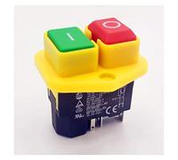 REIUAFWYGV 1pc KJD17b Interrupteur de Bouton 22 0V-240V 16A 5 -Immateur d'outils d'alimentation de pin