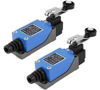 REIUAFWYGV Lot de 2 interrupteurs de fin de course momentanés ME-8104 380 VAC/6 A 250 VAC/10 A DPST