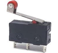 REIUAFWYGV Micro commutateurs Micro commutateurs 10 pièces/lot Interrupteur de limite KW11 arc/poignée droite 5A 250VAC KW11-3Z Micro interrupteur tactile (couleur : poulie, taille : 250 V)