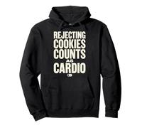 Rejecting Cookies Counts As Cardio Cookie Consent Funny Sweat à Capuche