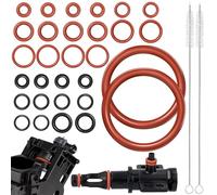 REJOECE Clips 30 Pièces Kit D'entretien Joints Toriques, Saeco joint, O-Ring Kit de Maintenance de Joint, Joint torique Kit D'Entretien pour Groupe D'Infusion, Unité D'Infusion, Soupape de Support