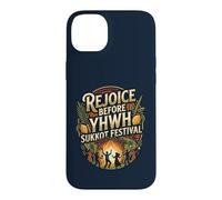 Rejoice Before YHWH Design coloré Succot Dansant Coque pour iPhone 14 Plus