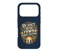 Rejoice Before YHWH Design coloré Succot Dansant Coque pour iPhone 17 Pro