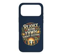Rejoice Before YHWH Design coloré Succot Dansant Coque pour iPhone 17 Pro Max