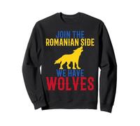 Rejoignez Le côté roumain Nous Avons des Loups Hommes et Femmes Sweatshirt