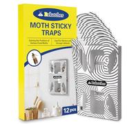 Rekatcher Anti Mites Alimentaires 12 Pièces Piege Mites Alimentaires Anti Mite Alimentaire De Confidentialité Protection Efficace pour Cuisines, Garde-Manger Et Supermarchés