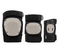 Rekd Protection Shield Triple Pad Protective Set Noir L