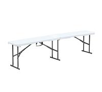 Rekkem Banc Pliable en résine 180 cm