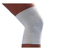 Rekordsan Genouillère Elastique Sporting Couleur Blanche Taille 3