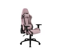 REKT ULTIM8-RS - Chaise Gaming en Tissu Premium - Inclinable à 160 ° - Accoudoirs 3D - Coussin Ajustable pour La Nuque - Coussin Lombaire - Chaise de Bureau Supporte 150 Kg (Rose)