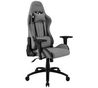 REKT Chaise gaming ULTIM8-RS – Inclinable 160°, accoudoirs 3D, coussins nuque/lombaire, gris foncé