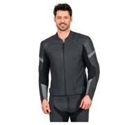 Rekurv C-11.07 Hommes Veste combi cuir Noir/Gris 50
