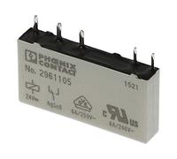 REL-MR- 24DC/21 | 2961105 | REL-MR- 24DC/21 | PHOENIX PLUG-IN MINIATURE POWER RELAY, WITH POWER CONTACT, 1CO, INPUT VOLTAGE 24 V DC