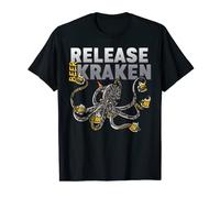 Relâchez le grand monstre ivre de pieuvre Beer Kraken T-Shirt