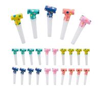 Reladays Langue de Belle-mère, lot Pratique de 200, pour Anniversaire (d'enfant) ou Carnaval, Multicolore