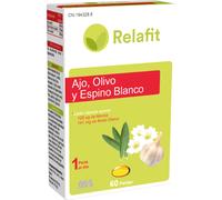 Relafit Ajo, Olivo y Espino Blanco 60 perlas