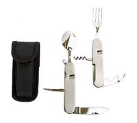 Relags Biwak Survival' Besteck Couverts Mixte, argenté, Taille Unique