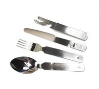 Relags Couverts de l'armée allemande, argentés, 20 x 10 x 2 cm