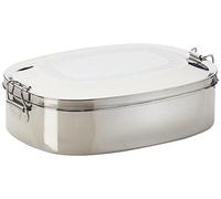 Basic Nature - Boîte à provision - Conservation de la nourriture - 0,45 l - metallic