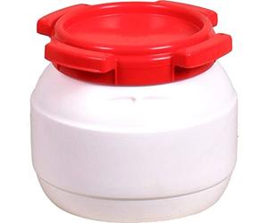 Relags Tonneau Rond à col Large - Blanc - 3,6 l