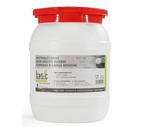 Relags Tonneau Rond à col Large citerne Unisexe, Blanc, 6,4 L