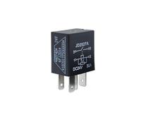 Relais 12V24V à quatre broches 30A, pompe à huile, ventilateur de climatisation, relais de lumière lointaine et proche(24V4 pin,Plastic socket)
