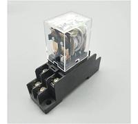 Relais 1pc Ly2nj HH62P HHC68A-2Z Micro-mini relais électromagnétique 1 0a 8pin Bobine Dpdt avec base de douille DC12V, 24V AC110 AC220V(Other Voltages)